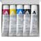 Holbein Artist Acrylic Gouache Primary 5 Mixing Colors Set